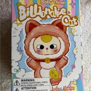 Baby Three Billionaire Cat Blind Box Figure New